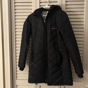 Women’s long puffer coat